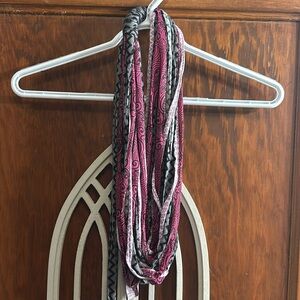 Pink and Gray Scarves and Wraps Collection
3 full wraps and 1 scarf